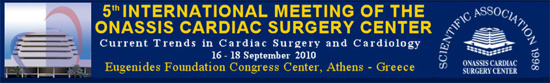 5th International Meeting of the Onassis Cardiac Surgery Center
